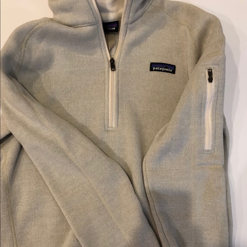 Women’s Tan Fleece Pullover